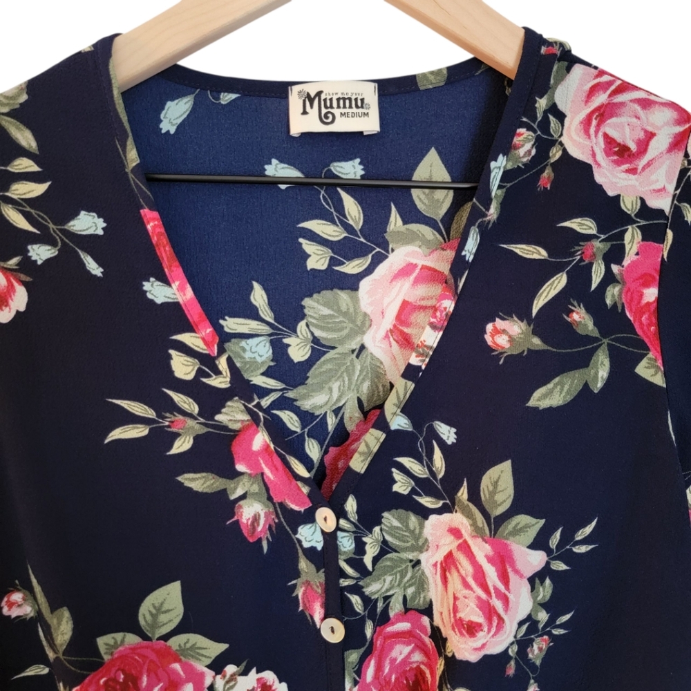 Show Me Your‎ MuMu Tortuga Tie Top Beauty Buds Hard to Find! Size M - Picture 3 of 7